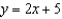 <strong>Find a linear model for the following data table. </strong> A) B) C) D)