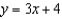 <strong>Find a linear model for the following data table. </strong> A) B) C) D)