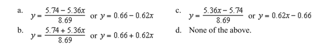 Solve the equation for .
