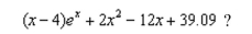 <strong>What value of gives the minimum value of Consider only positive -values.</strong> A) B) C) D) There is no solution.