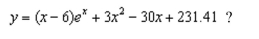 <strong>What is the minimum value of Consider only positive -values.</strong> A) B) C) D) There is no solution.
