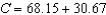<strong>A rental car charges $68.15 for insurance and other fees plus a flat rate of $30.67 per day. Write a formula that gives the cost , in dollars, of renting a car for days.</strong> A) B) C) D)