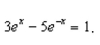 <strong>Solve the equation Restrict your attention to the horizontal span of 0 to 5.</strong> A) 2.3 B) 0.5 C) 0.38 D) 2.65