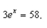 <strong>Solve the equation Restrict your attention to the horizontal span of 0 to 5.</strong> A) 20.61 B) 19.33 C) 4.36 D) 2.96