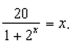 <strong>Solve the equation Restrict your attention to the horizontal span of 0 to 5.</strong> A) 4.15 B) 3.14 C) 2.69 D) 4.44