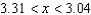 <strong>Solve the inequality . Restrict your attention to positive values of .</strong> A) B) C) D)