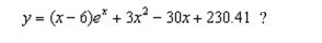<strong>What is the minimum value of Consider only positive -values.</strong> A) B) C) D) There is no solution.