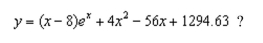 <strong>What is the minimum value of Consider only positive -values.</strong> A) B) C) D) There is no solution.