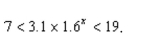 Solve the inequality