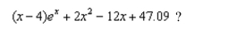 <strong>What value of gives the minimum value of Consider only positive -values.</strong> A) B) C) D) There is no solution.