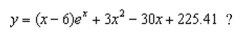<strong>What is the minimum value of Consider only positive -values.</strong> A) B) C) D) There is no solution.