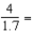 Divide the fraction and express the answer to the nearest tenth.   __________
