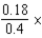 Solve the equation and express the answer to the nearest tenth.     __________