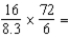 Solve the equation and express the answer to the nearest whole number.   __________