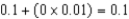 0.1 mL The calibrations divide a tenth of a mL into 10 increments, so each shorter calibration measures one-hundredth.   mL