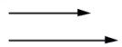Two forces act on a hockey puck. For which orientation of the forces will the puck acquire an acceleration with the largest magnitude? A)    B)    C)    D)    E) The magnitude of the acceleration will be the same in all four cases shown above.