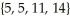 <strong>Consider the following sample of four measurements {2,5,11,14}.Five bootstrap samples of this sample produced the following resamples: {2,5,5,14},{5,11,11,11},{2,11,14,14},{2,2,14,14},   .Based on these five resamples,find the bootstrap of the standard error of the sample mean.</strong> A)0.6452 B)4.5667 C)8.6 D)1.4427 E)2.0813 <div style=padding-top: 35px> 