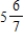 Change the mixed numbers to improper fractions.​ ​ a.    b.    c.  