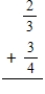 Add the following fractions and mixed numbers. Write the answers as fractions or mixed numbers in lowest terms.​ ​ a.    b.    c.  