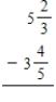 Subtract the following fractions or mixed numbers. Write the answers as fractions or mixed numbers in lowest terms.​ ​ a.    b.    ​ ​