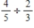 Divide the following fractions. Write the answers as fractions or mixed numbers in lowest terms.​ ​ a.    b.    c.  