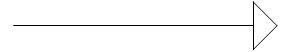 The symbol below represents an aggregation on a class diagram.   
