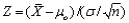 Suppose that a z test of is conducted. The critical value is determined by specifying __________ and using the fact that has a __________ distribution when is true.