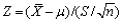 When is the mean of a random sample of size n (n is large) from a normal population with mean , the random variable has approximately a __________ distribution with mean value of __________ and standard deviation of __________.