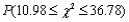 Determine the following: a. The 90<sup>th</sup> percentile of the chi-squared distribution with = 12. b. The 10<sup>th</sup> percentile of the chi-squared distribution with = 12. c. where is a chi-squared rv with = 22. d. where is a chi-squared rv with = 25