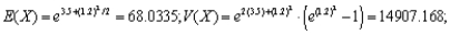 a. and b. c. The lognormal distribution is not a symmetric distribution.