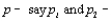 Let p denote the proportion of defective items in the lot, and P(A) denote the probability that the lot is accepted. Let us designate two different values of p, one for which P(A) is a specified value close to 1 and the other for which P(A) is a specified value near 0. These tow values of are often called the __________, denoted AQL, and the __________, denoted by LTPD.