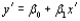A function relating y to x is ___________ if by means of a transformation on x and / or y, the function can be expressed as , where is the transformed independent variable and is the transformed dependent variable.