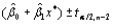 If the confidence interval . For the expected value of Y when is computed both for x = a and for x = b to obtain joint confidence intervals for then the joint confidence coefficient on the resulting pair of intervals is at least __________ %.