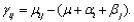 The parameters for the fixed effects model with interaction are and Thus the model is The are called the __________ for factor A, whereas the are the __________ for factor B. The are referred to as the __________ parameters.