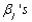 The parameters for the fixed effects model with interaction are and Thus the model is The are called the __________ for factor A, whereas the are the __________ for factor B. The are referred to as the __________ parameters.