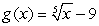 How are the graphs of   and   related?