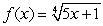 Find the domain of the radical function.   A)    B)  (-∞, ∞)  C)    D)   