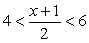 Graph the solution to the compound inequality.  