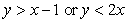 Determine which list of ordered pairs satisfies the compound inequality.   A)    B)    C)    D)   