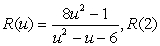 Find the indicated value for the given rational expression.  
