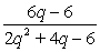 Reduce the expression to lowest terms.  