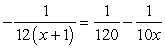 Solve the equation.  