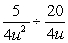 Perform the indicated operations and write your result in lowest terms.   A)    B)    C)    D)   