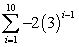 Find the sum of the given geometric series.   A)  -19,682 B)  -59,048 C)  -177,146 D)  -6,560