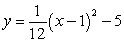 Find the vertex, focus, and directrix for the given parabola.  