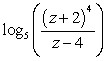 Rewrite   as a sum or difference of logarithms.