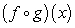 Let f(x) = 3x - 6 and g(x) = x<sup>2</sup> - x. Find   .