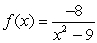 Find the domain of the given rational function. Match your result to the correct answer below.   A)    B)    C)    D)   