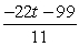 Simplify: