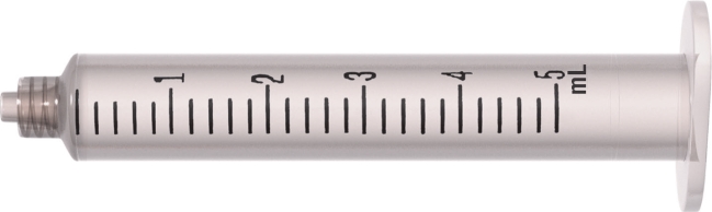 What type of syringe is pictured in this image?   